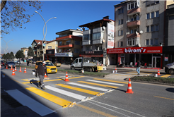 TEK Yokuşu’nda 1 kilometrelik plastik ferforje önlemi