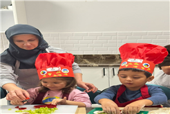 Karasu SGM’de minik şefler iş başında 