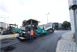 Halit Evin Caddesi’nin altyapısından sonra üstyapısı da yenilendi