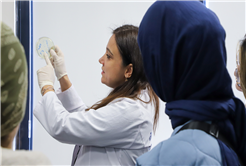 SASKİ geleceğin sağlık neferlerini tesislerinde ağırladı