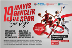 Büyükşehir, 19 Mayıs coşkusunu Aziz Duran Parkı’nda ‘Gençlik ve Spor Şenliği’ ile yaşatacak