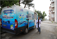 SASKİ’den içmesuyuna mobil takip