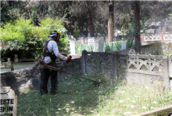 Büyükşehir mezarlıkları bayram ziyaretine hazırlıyor