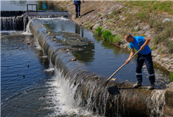 Çark Deresi’ndeki temizlik çalışmaları sıklaştırıldı