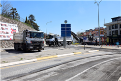 Büyükşehir’den asfalt sezonu öncesi önemli güzergahlarda iyileştirme çalışması