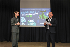 SASKİ, suyun yaşam döngüsünü okul sıralarında anlattı