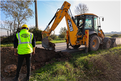 Bin 600 metrelik yenileme projesiyle bölgenin atık su altyapısı güçleniyor