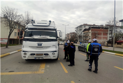 Büyükşehir’den şehir merkezinde ‘ağır tonajlı’ denetimi