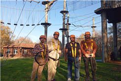 Macera Parkı’nda adrenalini ve eğlenceyi bir arada yaşadılar