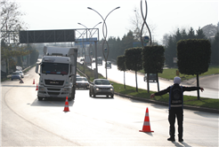 Büyükşehir ‘ağır tonaj’ araçlara yönelik denetimlerini sıklaştırdı