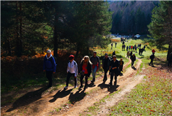Sonbaharın büyüleyici renkleri arasında 14 kilometrelik unutulmaz rota