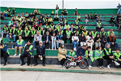 Trafik Haftası’nda pedallar şehrin merkezinde döndü