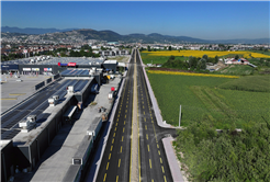 Şehir merkezi-Yenikent bağlantısında çizgiler tamam, yol ulaşıma açıldı