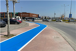 Büyükşehir’den Erenler’de bisiklet yollarına güvenli dokunuş