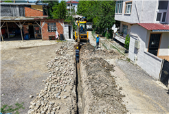 Mekece Mahallesi’nin 2 bin metrelik içme suyu hattı yenileniyor