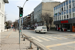 Trafik ışıklarında Yeşilay farkındalığı