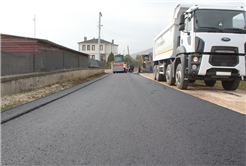 Pamukova’ya 75 bin ton sıcak asfalt
