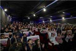 Gezen Sinema Tırı çocukları beyaz perdeyle buluşturuyor