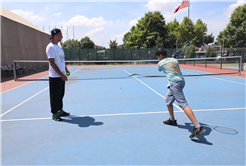 Sonbahar Spor Okulu’nda tenis heyecanı başlıyor