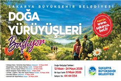 Sakarya’da doğa tutkunlarının beklediği takvim geldi: Baharı muhteşem manzarayla karşılayacaklar…