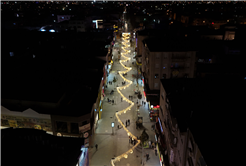 Çark Caddesi’nde ışıl ışıl Ramazan 