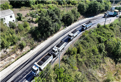 Kırcaali Caddesi’nde asfalt çalışmaları başladı