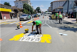 Kaynarca’nın yolları Büyükşehir’in dokunuşuyla daha güvenli ve güzel