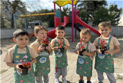 Doğa sevgisi minik kalplerde filizleniyor