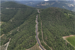 Geyve Alıplar’ın 9 kilometrelik yolu yenilendi