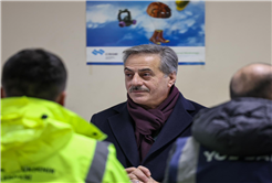 “Özverili çalışmalarınızla şehrin her noktasına ulaşıyoruz”