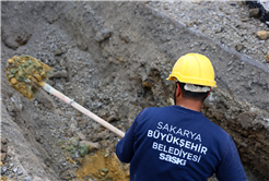 Serdivan 1. Cadde’ye yeni yağmursuyu ve kanalizasyon hattı