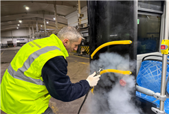 Büyükşehir’in toplu taşıma araçlarında hijyen önceliği en üst seviyede