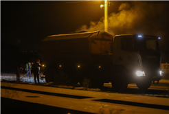 Altyapısı tamamlanan 18 Nisan Caddesi’ne 750 ton asfalt