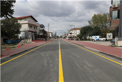 Sil baştan yenilenen Küpçüler Caddesi’ne renk katan son dokunuş