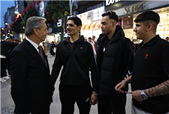 “Her zaman sahada, vatandaşlarımızın yanındayız”