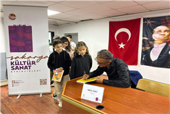 Okul sıralarında edebiyat ve ilham dolu buluşma