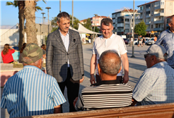 Karasu’yu adım adım gezen Yusuf Alemdar’dan önemli mesaj: "Mavi bayraklar turizmin incisi Karasu'da yeniden dalgalanacak"