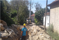 Akbaş Mahallesi 2 bin 300 metrelik yeni hat ile kesintisiz içmesuyuna kavuşacak