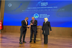 Sakarya’nın toplu taşımada engelleri kaldıran uygulamasına Cumhurbaşkanı Erdoğan’dan ödül