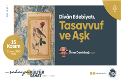 ‘Tasavvuf ve Aşk’ SGM’de konuşulacak