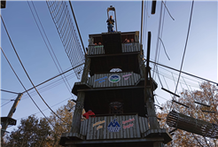 Macera Parkı’nda adrenalini ve eğlenceyi bir arada yaşadılar