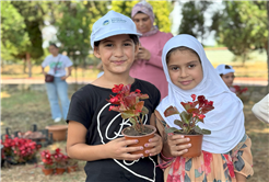 Minik bahçıvanlar geleceğe yeşil miras bırakıyor