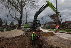 Karakamış Mahallesi’nin yağmur suyu altyapısı yeni hat ile güçleniyor