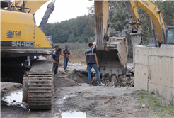 Büyükşehir’den Değirmencik’te yaşanan taşkın sorunlarına kalıcı çözüm