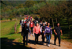 Doğa tutkunları sonbaharın her tonunu keşfetti