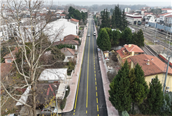 Arifiye Zübeyde Hanım Caddesi yenilendi