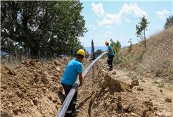 Taraklı Hark Mahallesi 2 bin metrelik yeni içme suyu hattı ile buluşuyor