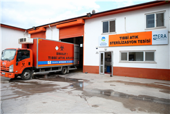 2022 yılında sterilizasyon tesisinde 1 milyon 273 bin kilo tıbbi atık bertaraf edildi