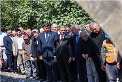 Akyazı’nın geleceğine 1 milyar TL’lik yatırım: “Tarihi bir günde ilçemizin su geleceğini güvence altına alıyoruz”