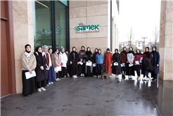 SAMEK atölyelerinde minikler seramikle, gençler tezhiple tanıştı